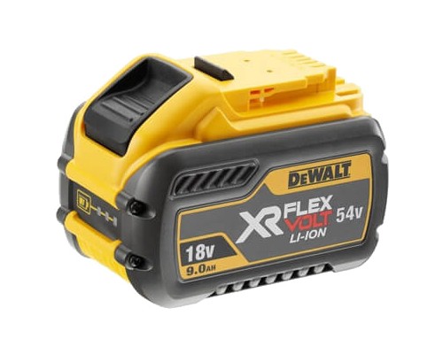 Набір акумулятор + зарядний пристрій DeWALT ЗП 18V, 54V, вихідний струм 8А, 2x9Ah(54V) (DCB118X2)