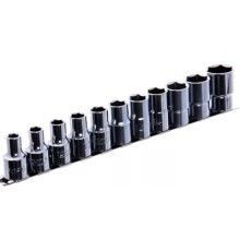 Набір головок Toptul 12-гранних на планці 1/2