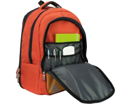 Рюкзак шкільний Cool For School 44x32x20 см 28 л Помаранчево-рудий (CF86588-07) Рюкзак шкільний Cool For School 44x32x20 см 28 л Помаранчево-рудий (CF86588-07)