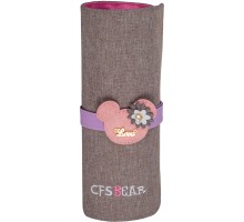 Пенал Cool For School Bear 1 відділення Сірий (CF86651-02)