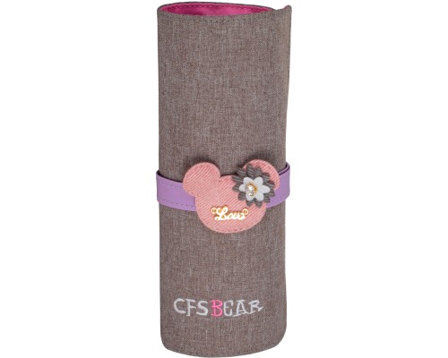 Пенал Cool For School Bear 1 відділення Сірий (CF86651-02)