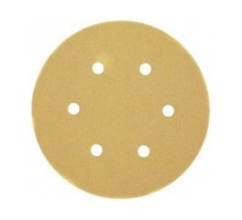 Наждачний папір DeWALT самоклеюча d=125мм, зерно 40, для ексцентрикових шліфувальних машин, 1 шт. (DT3111XM_25_1)