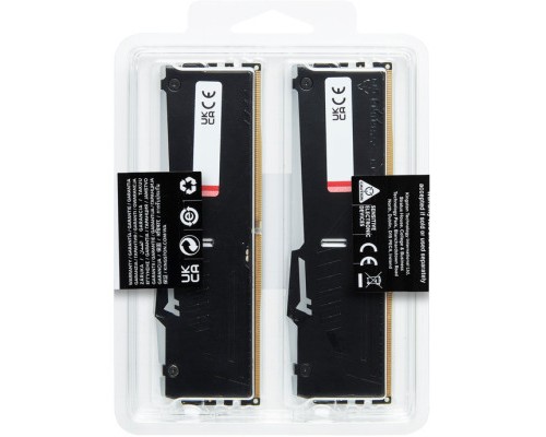 Модуль пам'яті для комп'ютера DDR5 64GB (2x32GB) 5200 MHz Beast RGB EXPO Kingston Fury (ex.HyperX) (KF552C36BBEAK2-64) Модуль пам'яті для комп'ютера DDR5 64GB (2x32GB) 5200 MHz Beast RGB EXPO Kingston Fury (ex.HyperX) (KF552C36BBEAK2-64)