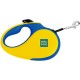 Повідок для собак WAUDOG R-leash Colors of freedom світловідбиваюча стрічка L 5 м (383-4020)