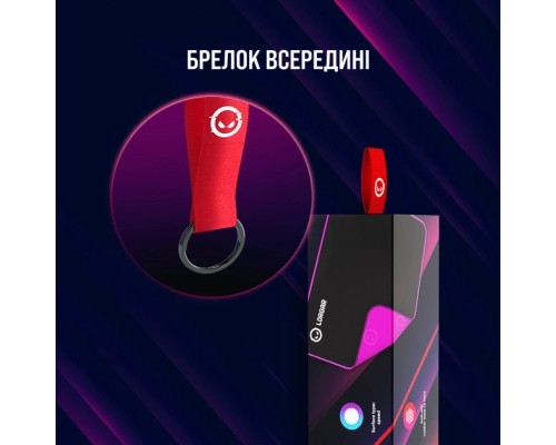 Килимок для мишки Lorgar Main 313 Black/Purple (LRG-GMP313)