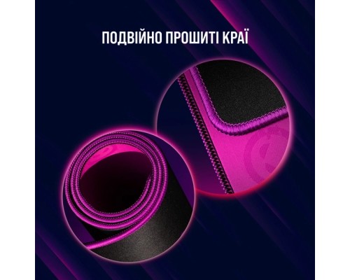 Килимок для мишки Lorgar Main 313 Black/Purple (LRG-GMP313)