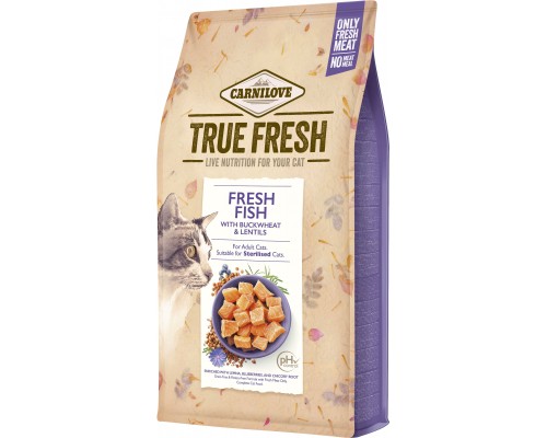 Сухий корм для кішок Carnilove True Fresh Cat Fish 1.8 кг (8595602561421)