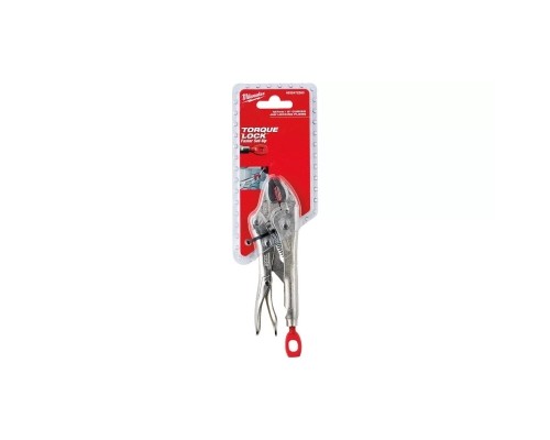 Кліщі Milwaukee затискні Torque Lock, діаметр1-26мм, закруглені губки (4932472263)