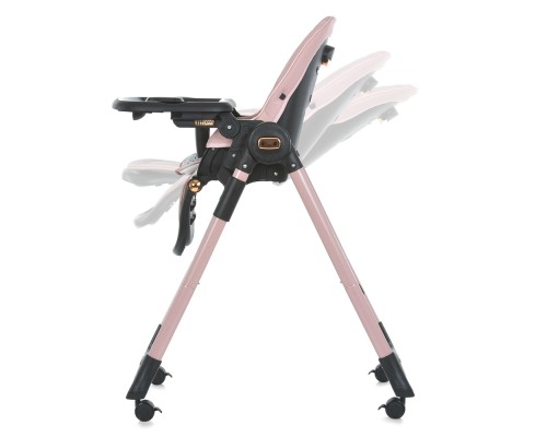 Стілець для годування El Camino ME 1037-B rose gold Crystal (ME 1037-B rose gold)