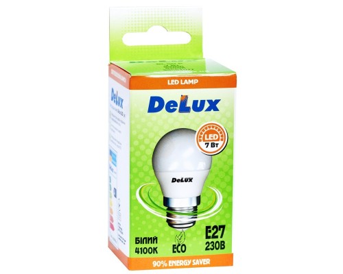 Лампочка Delux BL50P 7Вт 4100K 220В E27 (90011759)