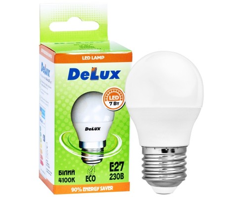 Лампочка Delux BL50P 7Вт 4100K 220В E27 (90011759)