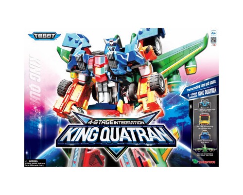 Трансформер Tobot Детективи Галактики С3 Кінг Квартан (301138)