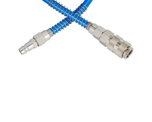 Пневматичний шланг Sigma спіральний поліуретановий (PU) 10м 6.5x10мм (7012121)