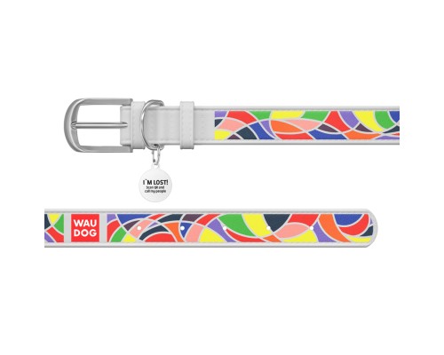 Нашийник для тварин WAUDOG Design з QR паспортом 