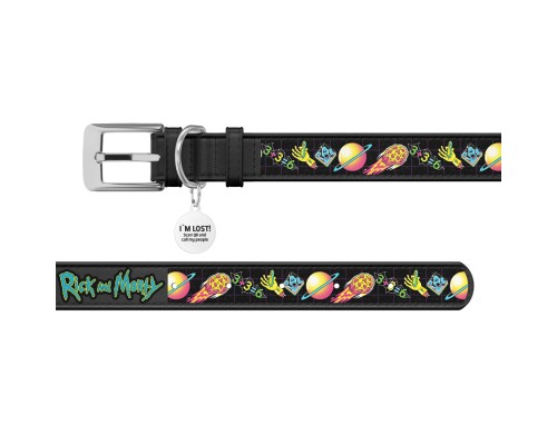 Нашийник для тварин WAUDOG Design з QR паспортом 