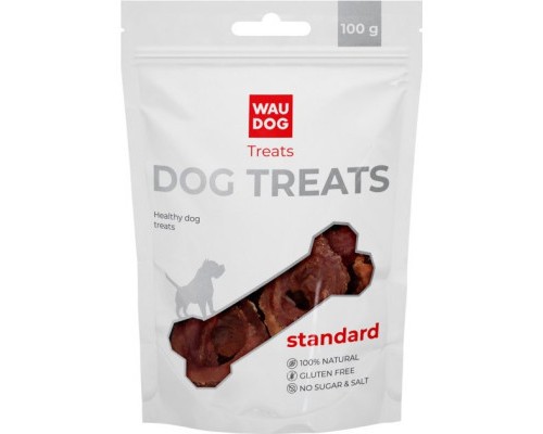 Ласощі для собак WAUDOG Treats Качині кільця 100 г (4446)