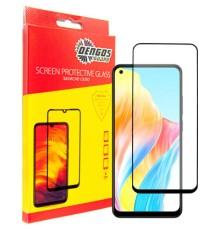Скло захисне Dengos Full Glue Oppo A78 4G (black) (TGFG-313)