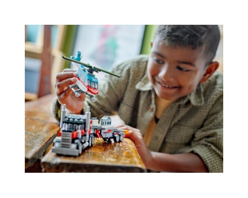 Конструктор LEGO Creator Бортова вантажівка з гелікоптером 270 деталей (31146)