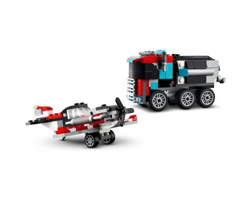 Конструктор LEGO Creator Бортова вантажівка з гелікоптером 270 деталей (31146)