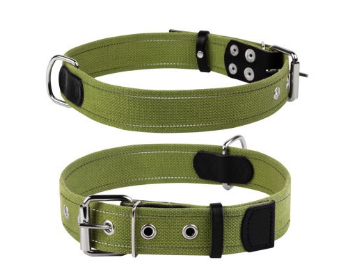 Нашийник для тварин Collar Брезент Ш 25 мм Д 41-53 см (0240)