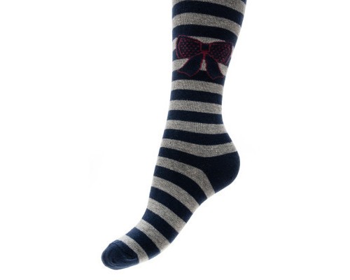 Колготки дитячі UCS Socks з бантами (M0C0301-2183-9G-blue)