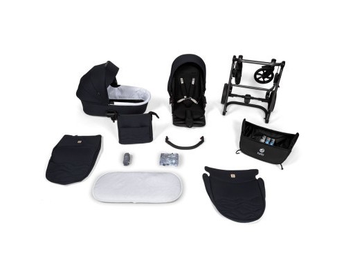 Коляска TUTIS 2 в 1 Leo Black (1222020)