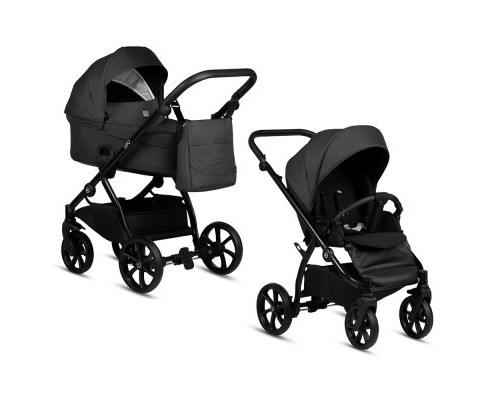 Коляска TUTIS 2 в 1 Leo Black (1222020)