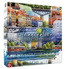 Пазл GoodLoot Imagination: Tytus Brzozowski Warsaw Bridges 1000 елементів (5908305239666)