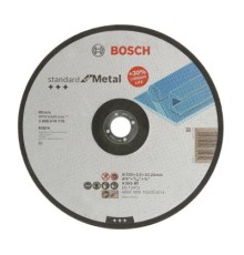 Круг відрізний Bosch Standard, 230х22.23мм, по металу (2.608.619.776)