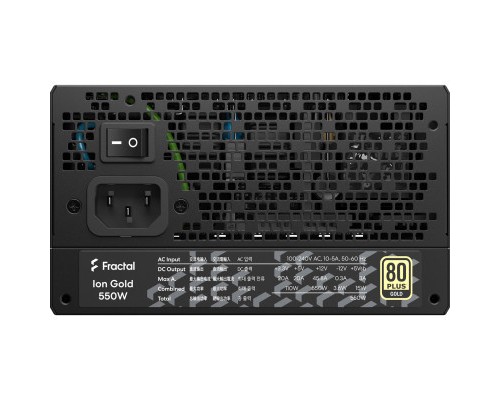 Блок живлення Fractal Design 550W Ion Gold (FD-P-IA2G-550-EU) Блок живлення Fractal Design 550W Ion Gold (FD-P-IA2G-550-EU)