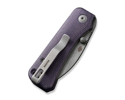 Ніж Civivi Baby Banter Wharncliffe Violet Micarta (C19068SC-2)