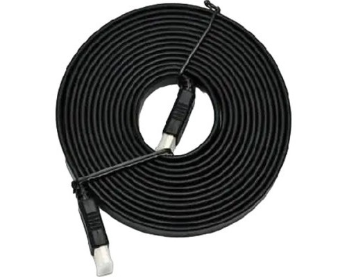 Кабель мультимедійний HDMI to HDMI 3.0m FL-001C flat Gresso (2000700002142)