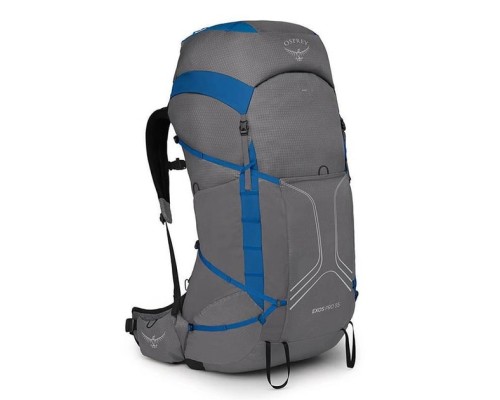 Рюкзак туристичний Osprey Exos Pro 55 dale grey/agam blue L/XL (009.3299)