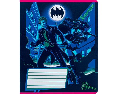 Зошит Kite DC Comics 18 аркушів, лінія (DC24-237)