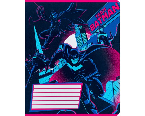 Зошит Kite DC Comics 18 аркушів, лінія (DC24-237)