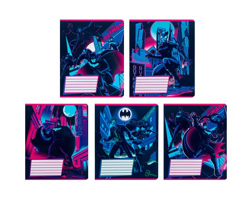 Зошит Kite DC Comics 18 аркушів, лінія (DC24-237)