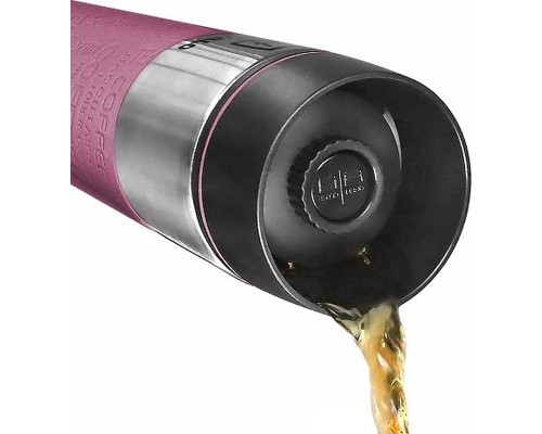 Термокружка Tavialo + 2 ущільнювальних кільця 420 мл Рожевий (190420111)