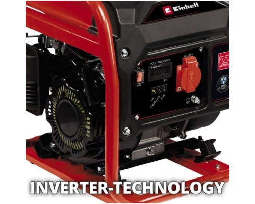 Генератор Einhell інверторний TC-IG 1100, 1100Вт, 3600об/хв, 1х230В, 4.35А, 6.5л, ручний старт (4152580)