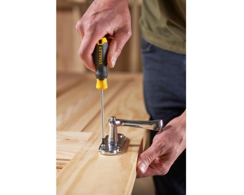 Викрутка Stanley Cushion Grip, SL4x100мм, з паралельним джалом. (STHT16195-0)
