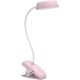 Настільна лампа Philips Donutclip 3Вт 4000K 1200мАг USB-A рожевий (929003179607)