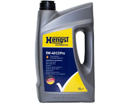 Моторна олива HENGST C3 Pro, 5л (549800000)