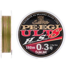 Шнур Sunline PE EGI ULT HS8 180m 0.5/0.117mm 3.9kg (1658.07.34)