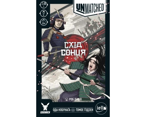Настільна гра Geekach Games Unmatched: Схід сонця (Sun's Origin) (укр.) (GKCH199so)