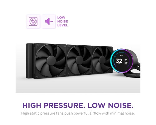 Система рідинного охолодження NZXT Kraken Elite 360mm AIO (RL-KN36E-B2)