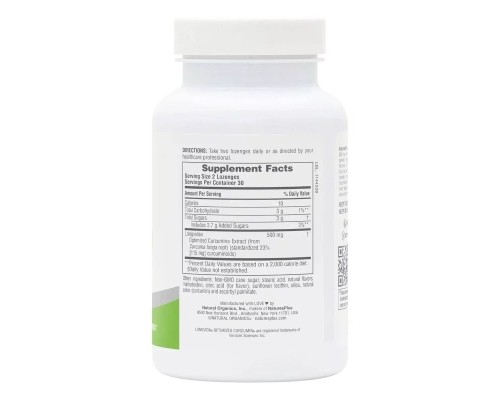 Вітамінно-мінеральний комплекс Natures Plus Куркумін, 500 мг, Pro Longvida Curcumin, 60 льодяників (NTP49611)