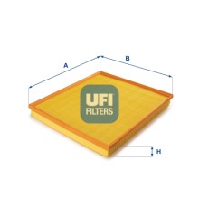 Повітряний фільтр для автомобіля UFI 30.019.00