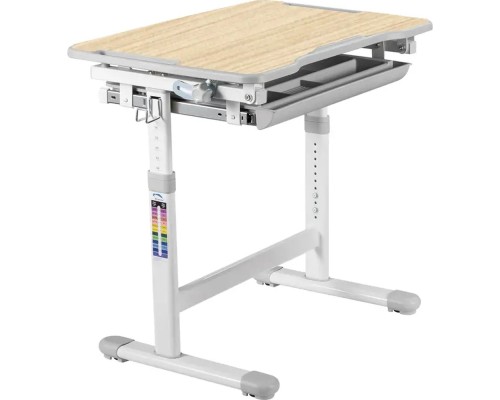 Парта зі стільцем FunDesk Piccolino III Grey-w