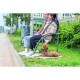 Шлея для собак Trixie CityStyle H-harness Бавовна L–XL 75–120 см 25 мм Світло-зелена (4053032682672)