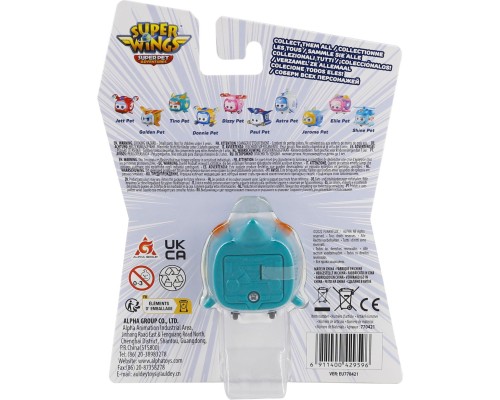Фігурка Super Wings Super Pet Тіно улюбленець (Tino pet), світло (EU770421)