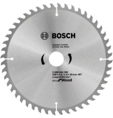 Круг відрізний Bosch пиляльний Eco for Wood 230x30-48T (2.608.644.382)